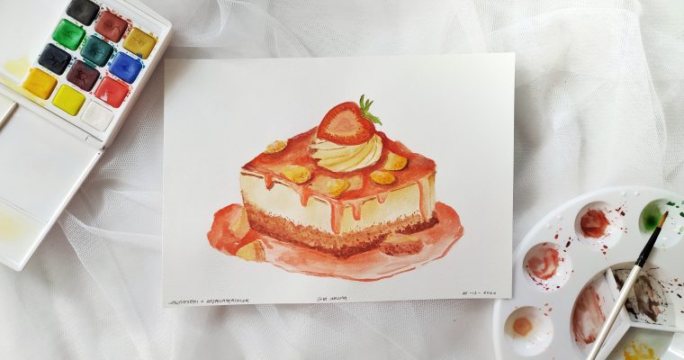 Food Watercolor Painting bersama Jalin Mimpi X Anja Watercolor