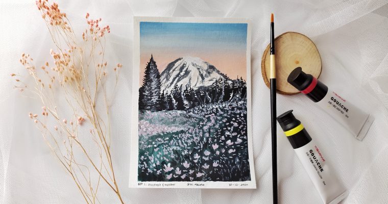 Pengalaman Pertama menggunakan Miya Gouache